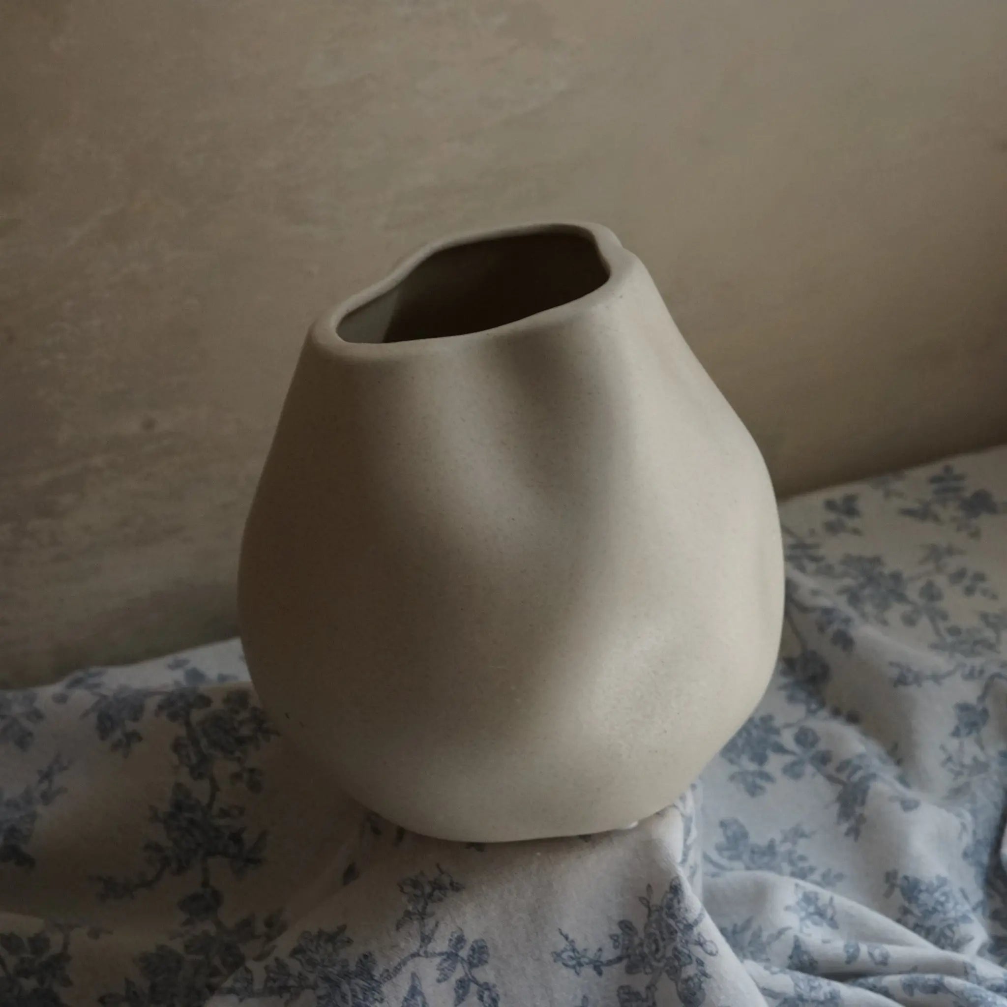 Irregular shaped ceramic pots
